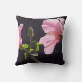 ハイビスカスの花（横形） クッション (裏面)