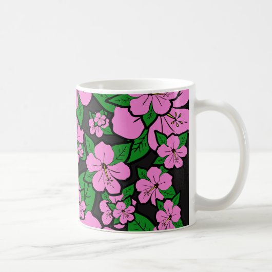 ハイビスカスの花 #4 コーヒーマグカップ (右)