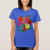 ハイビスカスの花 #6 Tシャツ (正面)