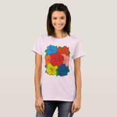 ハイビスカスの花 #7 Tシャツ (正面フル)