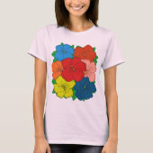 ハイビスカスの花 #7 Tシャツ (正面)