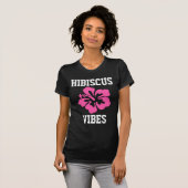 ハイビスカスの花 Tシャツ (正面フル)
