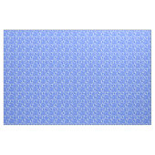 ハイビスカスのHonuの青いハワイアン ファブリック (ヤード)