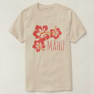 ハイビスカスのMāhūハワイのLGBT第3の性 Tシャツ