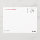 ハイビスカスはがき ポストカード (裏面)