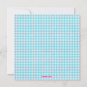 ハイビスカスアイランドイエロードッグサンキューカード サンキューカード (裏面)