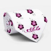 ハイビスカスアロハ ネクタイ (ロール)