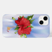 ハイビスカスオンアイス Case-Mate iPhoneケース (裏面 (横))