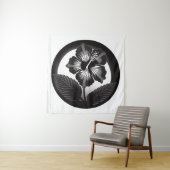 ハイビスカスカモンデザイン タペストリー (インサイチュ)