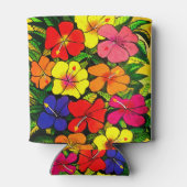 ハイビスカスカラークーラーボックス 缶クーラー (裏面)