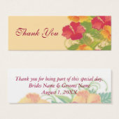 ハイビスカスガーデン感謝してい～ユーギフトラベル (正面&裏面)