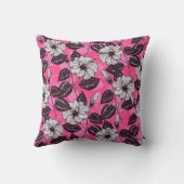 ハイビスカスガーデン2 クッション (裏面)