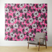 ハイビスカスガーデン2 タペストリー (インサイチュ(横))