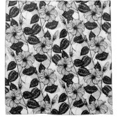 ハイビスカスガーデン シャワーカーテン (正面)