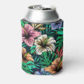 ハイビスカスクーラーボックス 缶クーラー (缶裏面)