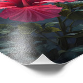 ハイビスカスサンセット フォトプリント (角)