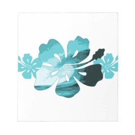 ハイビスカスサーフスタイル ノートパッド