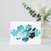 ハイビスカスサーフスタイル ポストカード (スタンド正面)