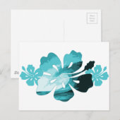 ハイビスカスサーフスタイル ポストカード (正面/裏面)