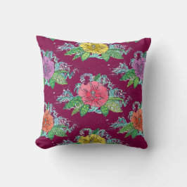 ハイビスカスサーフベリー クッション