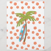 ハイビスカスサーフボード チラシ (裏面)