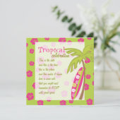 ハイビスカスサーフボード 招待状 (スタンド正面)