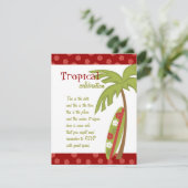 ハイビスカスサーフボード 招待状 (スタンド正面)