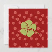 ハイビスカスサーフボード 招待状 (裏面)