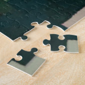 ハイビスカスソフトパステルフローラピクセルアート ジグソーパズル (側面)