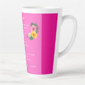 ハイビスカステアレシピマグカップ – フローラキッチンデコール カフェラテマグ (右)