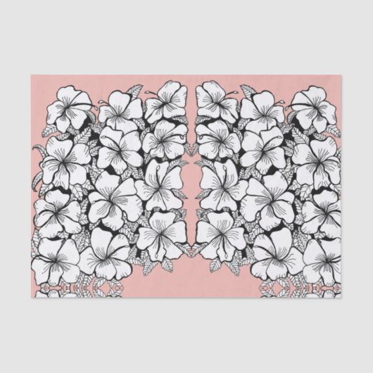 ハイビスカスティッシュペーパー 薄葉紙 (正面)