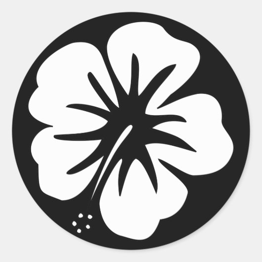 ハイビスカステンプレート ラウンドシール (正面)