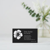 ハイビスカステンプレート 名刺 (スタンド正面)