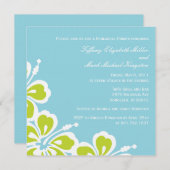 ハイビスカスデライトシャワー/リハーサルディナー招待状 招待状 (正面/裏面)