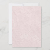 ハイビスカストロピカルブーケリハーサルディナー招待状 招待状 (裏面)