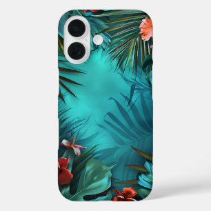 ハイビスカスドリームトロピカルアイフォンケース iPhone 16ケース