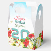 ハイビスカスハイイアン熱帯産 |個人用誕生日 フェイバーボックス (オープン)