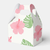 ハイビスカスハワイアンアロハプリント フェイバーボックス (裏面サイド)