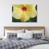 ハイビスカスハワイアンカンバスラップ キャンバスプリント (インサイチュ (寝室))