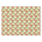 ハイビスカスハワイアン熱帯フローラ テーブルクロス (正面(横))