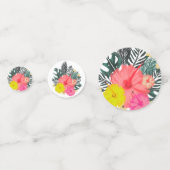 ハイビスカスハワイトロピカルハンド引き出し明結婚るい コンフェッティ (正面)