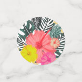 ハイビスカスハワイトロピカルハンド引き出し明結婚るい コンフェッティ (スモール正面)