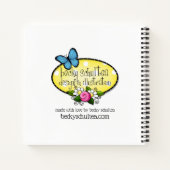 「ハイビスカスバイザビーチ」ノカスタムートブック/ゲストブック ノートブック (裏面)