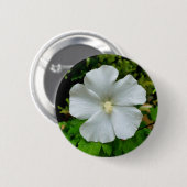 ハイビスカスバッジ 缶バッジ (正面&裏面)