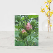 ハイビスカスバdsノートカード カード (黄色い花)