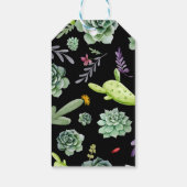 ハイビスカスパターン2 ギフトタグ (裏面)