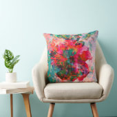 ハイビスカスパッチ装飾装飾用クッション クッション (椅子)