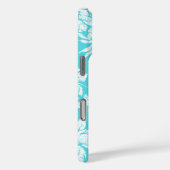 ハイビスカスパラウハワイアンフローラターコイズ Case-Mate iPhoneケース (裏面 / 右)