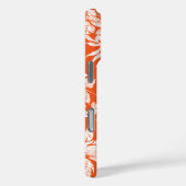 ハイビスカスパラオハワイアンフローラオレンジ Case-Mate iPhoneケース (裏面 / 右)