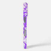 ハイビスカスパラオハワイアンフローラバイオレット Case-Mate iPhoneケース (裏面 / 右)